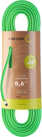 Edelrid - Siskin Eco Dry 8,6mm Einfachseil neon green