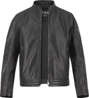 JOOP! Herren Lederjacke braun unifarben