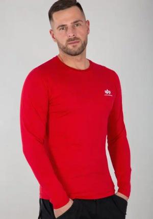 Alpha Industries Longsleeve Alpha Industries Men - Longsleeves Back Print Heavy LS