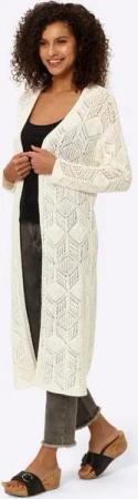 heine Strickjacke Longstrickjacke