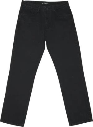 2y Studios Gabrie Basic Straight Jeans Hose Schwarz