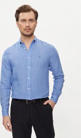 Tommy Hilfiger Hemd MW0MW34602 Blau Regular Fit