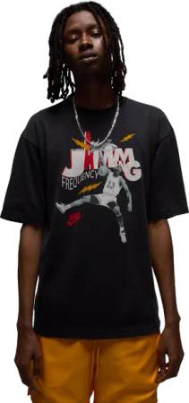 Jordan Jam 85 Herren T-Shirts - Schwarz - Größe S - Baumwoll-Jersey