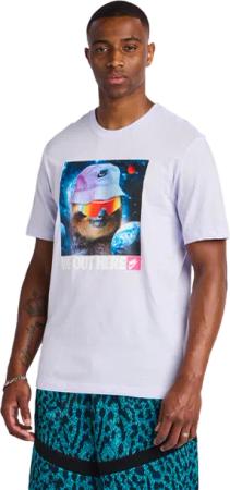 Nike Sportswear Herren T-Shirts - Lila - Größe S