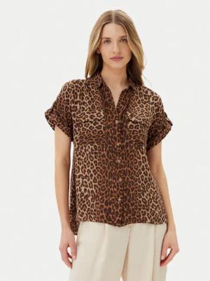 Vero Moda Hemd Bumpy 10331923 Braun Regular Fit