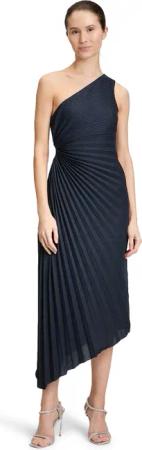 Vera Mont Abendkleid "Vera Mont Abendkleid im Glitzer-Look", Plissee