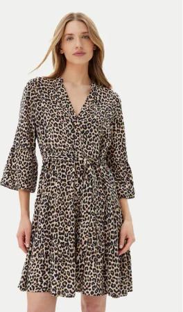 Vero Moda Kleid für den Alltag Melba 10329936 Braun Loose Fit