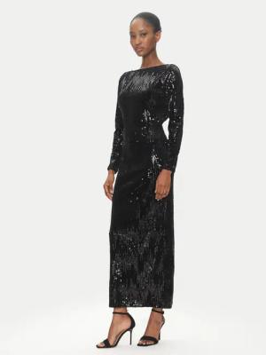 Pepe Jeans Abendkleid Anastasia PL953636 Schwarz Slim Fit