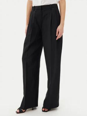 Tommy Hilfiger Stoffhose WW0WW45460 Schwarz Relaxed Fit