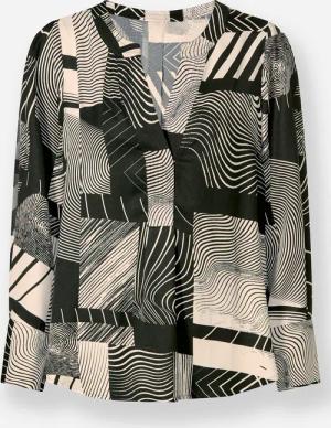 Druckbluse