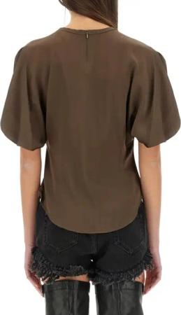 Isabel Marant - "Karlita" Top - Größe 36 - grün