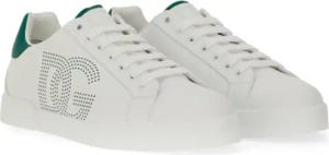 Dolce&Gabbana Low-Top Sneaker - "Portofino" Sneaker - Gr. 40 (EU) - in Weiß - für Damen