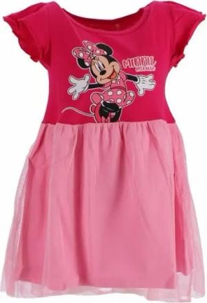 Disney Minnie Mouse Midikleid Kinderkleid Pink Mädchen Kindermode Kleid