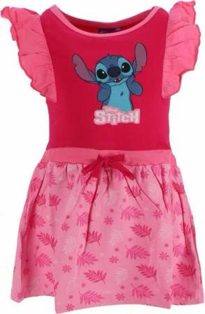 Lilo & Stitch Midikleid Kleid für Mädchen – Freizeitkleid & Sommerkleid aus Baumwolle