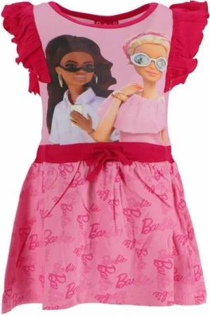 Barbie Midikleid Kleid für Mädchen – Baumwollkleid & Sommer Outfit