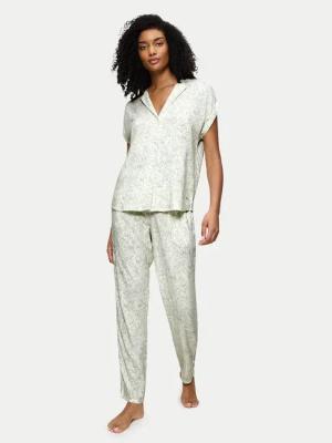 Triumph Pyjama Boyfriend 10222611 Grün Relaxed Fit