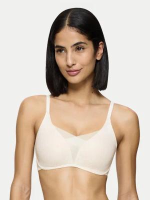 Triumph BH ohne Bügel Shape Smart Ellipse 10222278 Écru