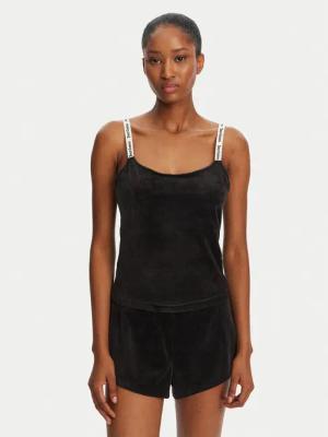 Juicy Couture Top Elina JCLCT125501 Schwarz Slim Fit