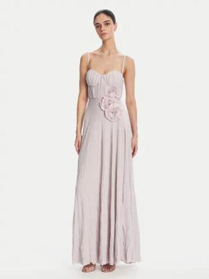 Elisabetta Franchi Abendkleid ABR2252E2 544 Violett Regular Fit