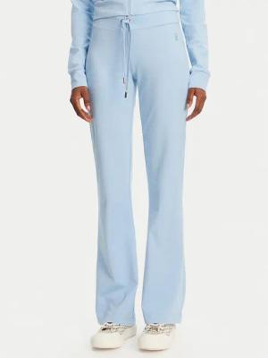 Juicy Couture Jogginghose Apollo JCWBJ125311 Himmelblau Flared Leg