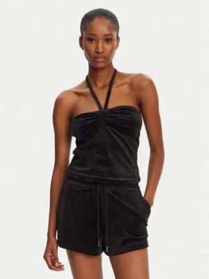Juicy Couture Top JCWCT125325 Schwarz Slim Fit