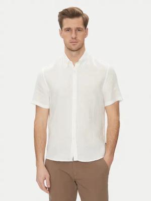 Michael Kors Hemd CS1400I4YT Weiß Slim Fit
