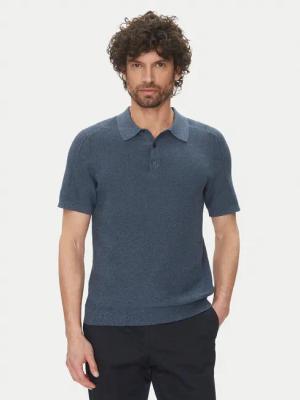 Michael Kors Poloshirt CS560GO469 Blau Regular Fit