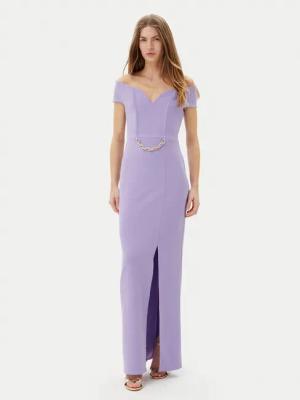 Rinascimento Abendkleid CFC0123610003 Violett Regular Fit