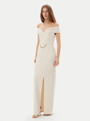 Rinascimento Abendkleid CFC0123610003 Beige Regular Fit
