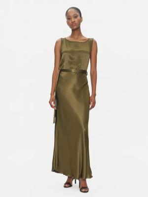 ViCOLO Abendkleid TD0766 Khakifarben Regular Fit
