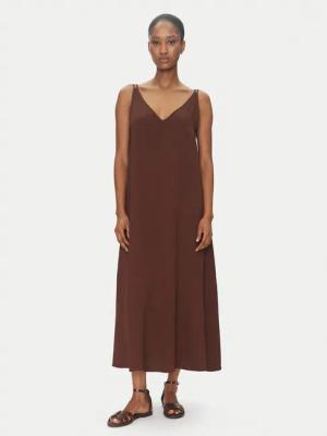 ViCOLO Sommerkleid TD0758 Braun Regular Fit