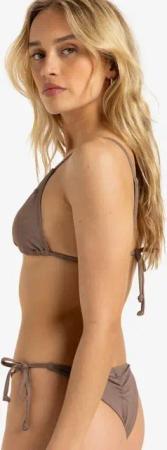 Roxy Triangel-Bikini-Top ROXY Triangel Bikini Oberteil Lasca Taupe S