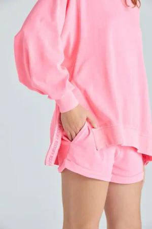 Rockupy Kapuzenpullover - Lightness 1 - Mabel Kapuzenpullover - XS bis XL - für Damen - Größe L - pink