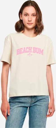 F4NT4STIC T-Shirt "Beach Bum Summer Varsity Retro", Premium Qualität