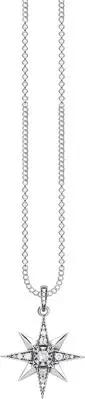 Kette Royalty Stern aus 925er Silber mit Zirkonia