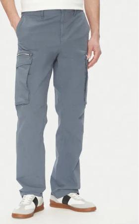 Michael Kors Stoffhose CS5304LHBY Blau Straight Leg