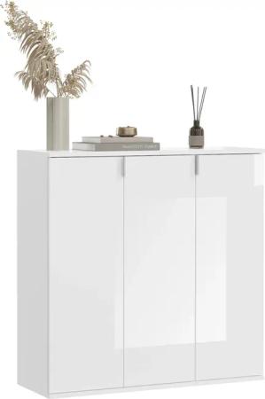 INOSIGN Garderoben-Set "Trondheim, Breite 91 cm, best. aus 2 Kommoden, 3 Türen, 10 Fächer", (Set, 2 St.), Kommode, Sideboard, Kommodenkombination, Kommoden Set