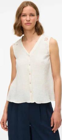 Vero Moda Blusentop "VMNATALI SL TOP WVN GA"