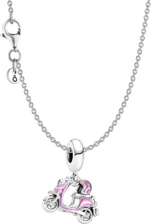 Pandora 28503 Damen-Halskette Rosafarbener Motorroller Geschenkset