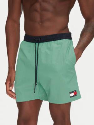 Tommy Hilfiger Badeshorts UM0UM03455 Grün Slim Fit