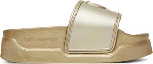 KARL LAGERFELD Pantoletten Kondominium KL88819 Goldfarben