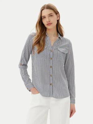 Vero Moda Hemd Bumpy 10275283 Dunkelblau Regular Fit