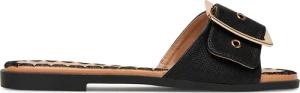 DeeZee Pantoletten 760-4 Schwarz
