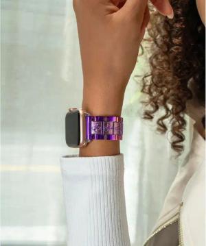 Guess Uhr - Watch Straps Gx Apple Band - Gr. unisize - in Lila - für Damen