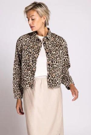 Zhrill Blouson LOUIE mit Animal-Print