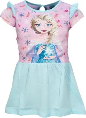 Disney Sommerkleid Disney Die EIskönigin Elsa Kinder Mädchen Sommerkleid Kleid 100% Baumwolle, Gr. 98 bis 128