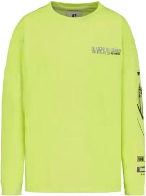 Garcia Langarmshirt mit Ärmelprint