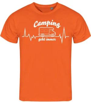 deinshirt Print-Shirt Herren T-Shirt Wohnmobil Camping geht immer Funshirt mit Motiv