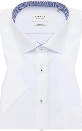 MODERN FIT Original Shirt in weiß unifarben