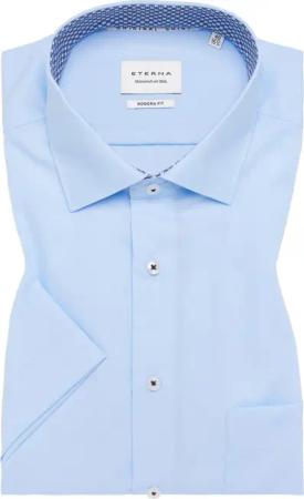 MODERN FIT Original Shirt in hellblau unifarben